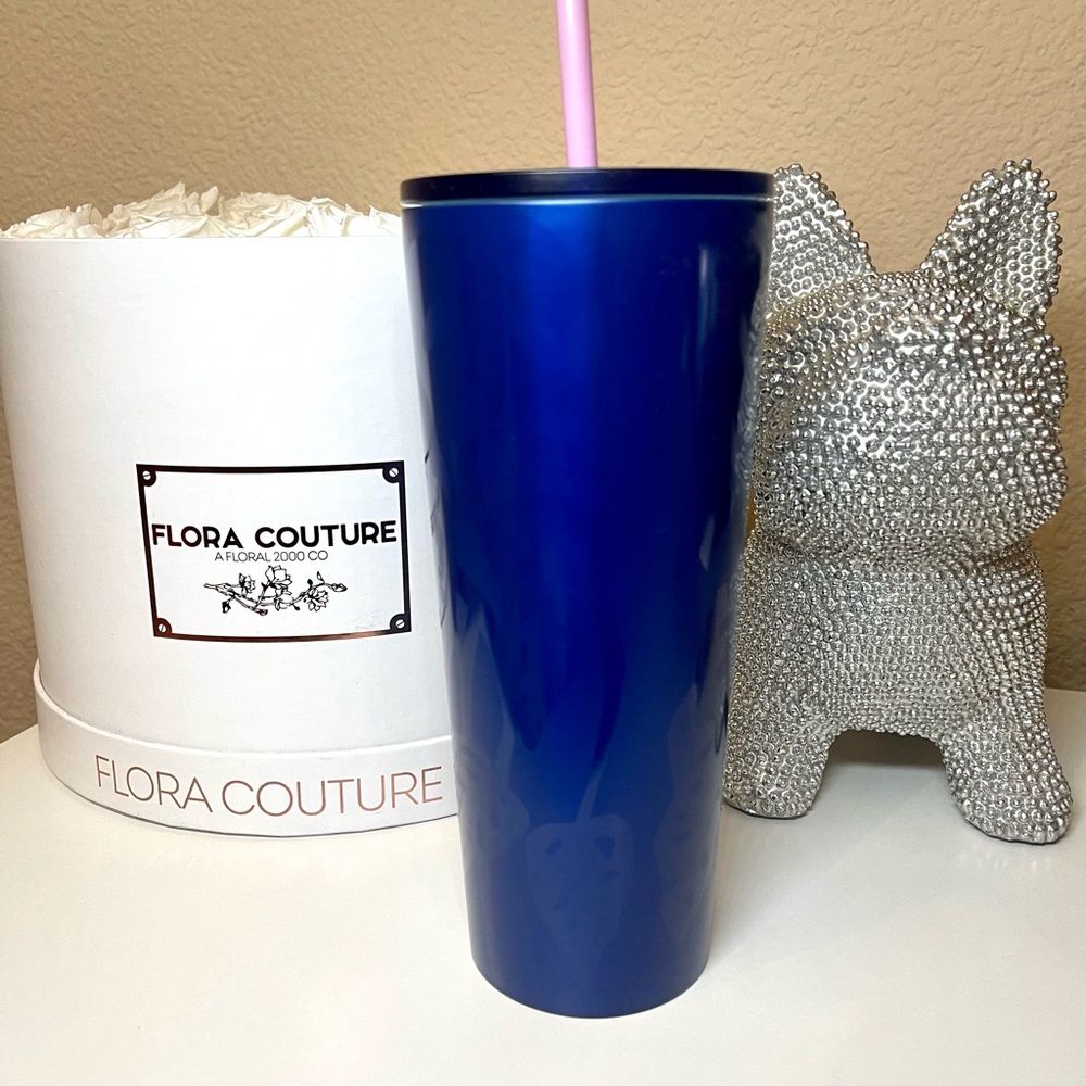 💙Starbucks💙NEW Blue‎ stainless Tumbler - Picture 4 of 6